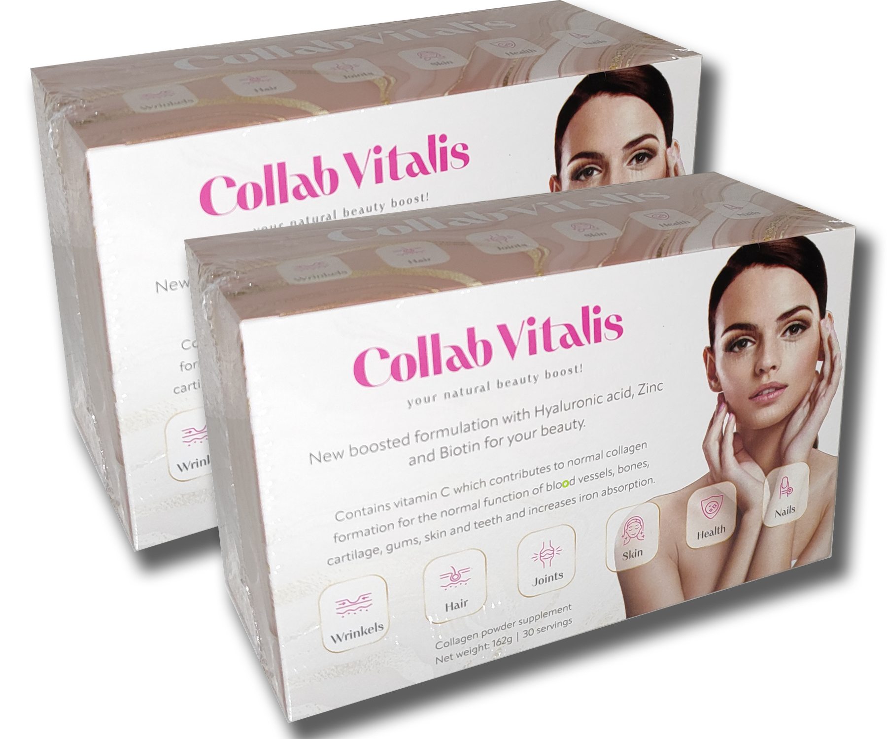 2x Collab Vitalis Collagen (60 bags)